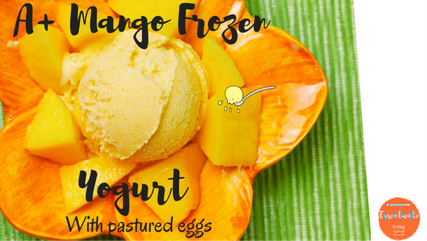 Recipe| A+ Mango Frozen Yogurt